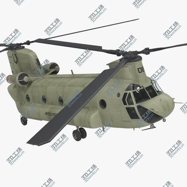 images/goods_img/20210312/3D model US Army Transport Helicopter CH-47 Chinook/1.jpg